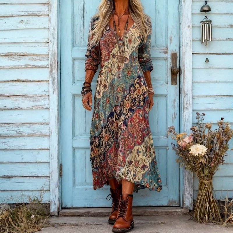 Vestido Fluido de Corte Relajado